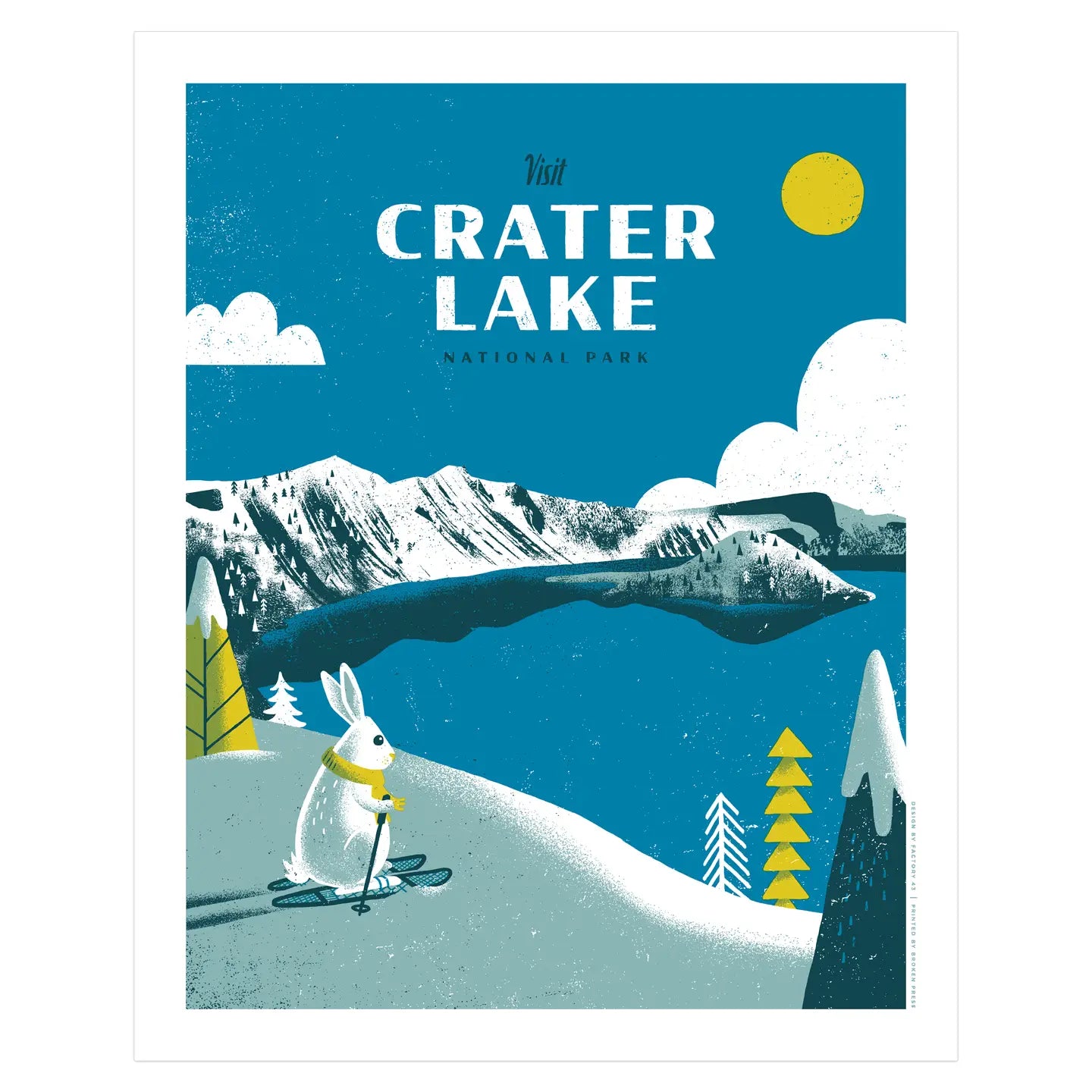 Crater Lake National Park Postcard