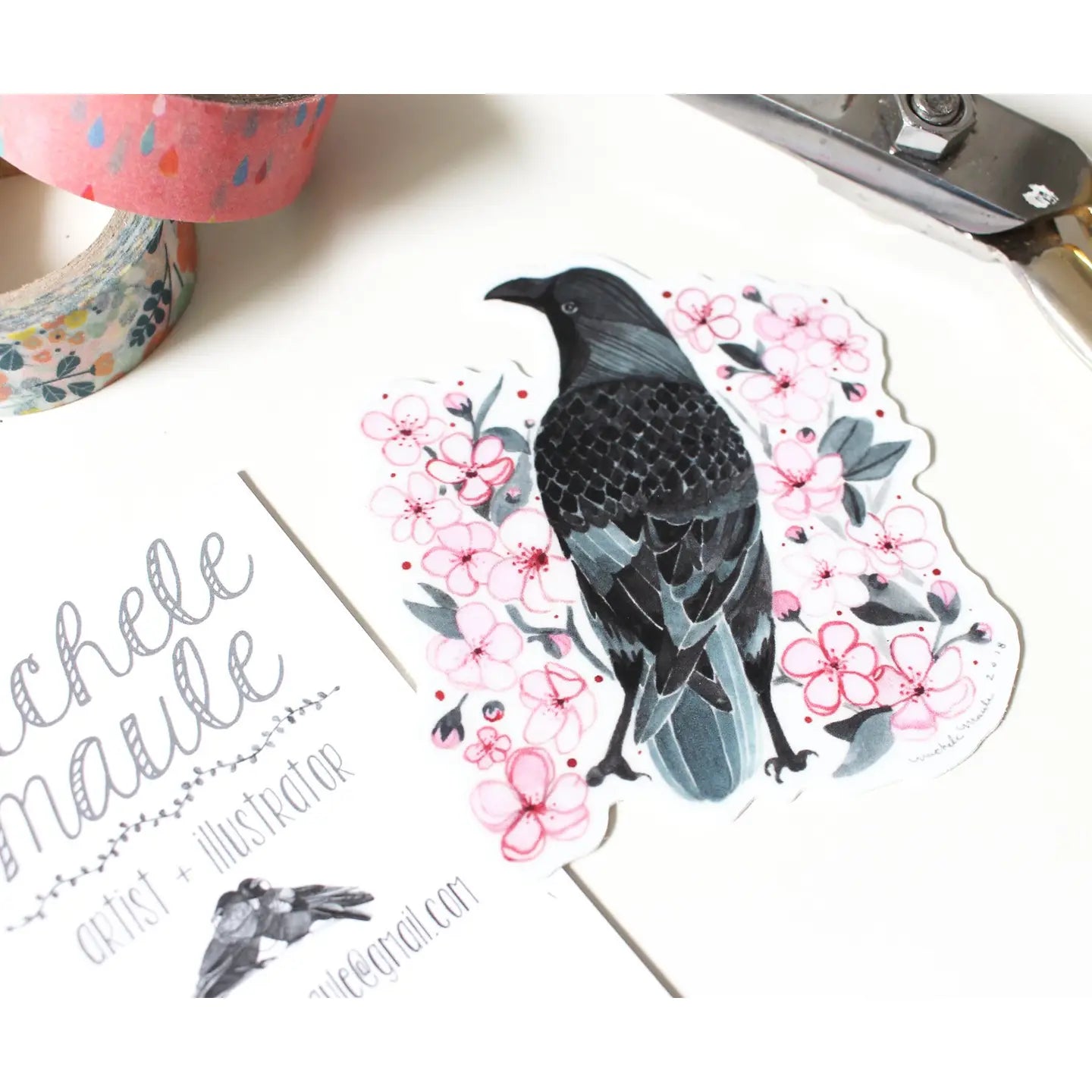 Crow Sticker