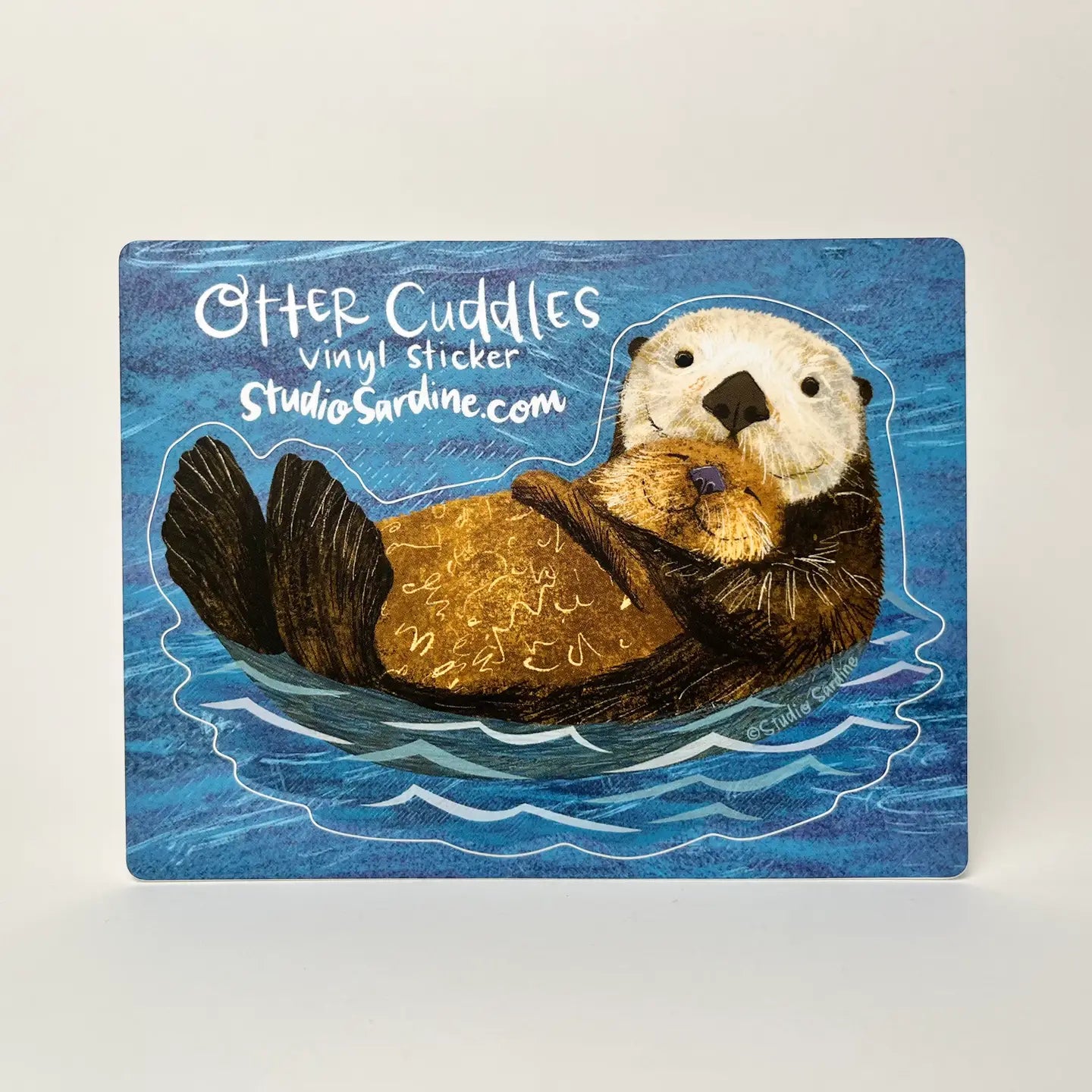 Cuddly Otters Sea Otter Sticker Sheet