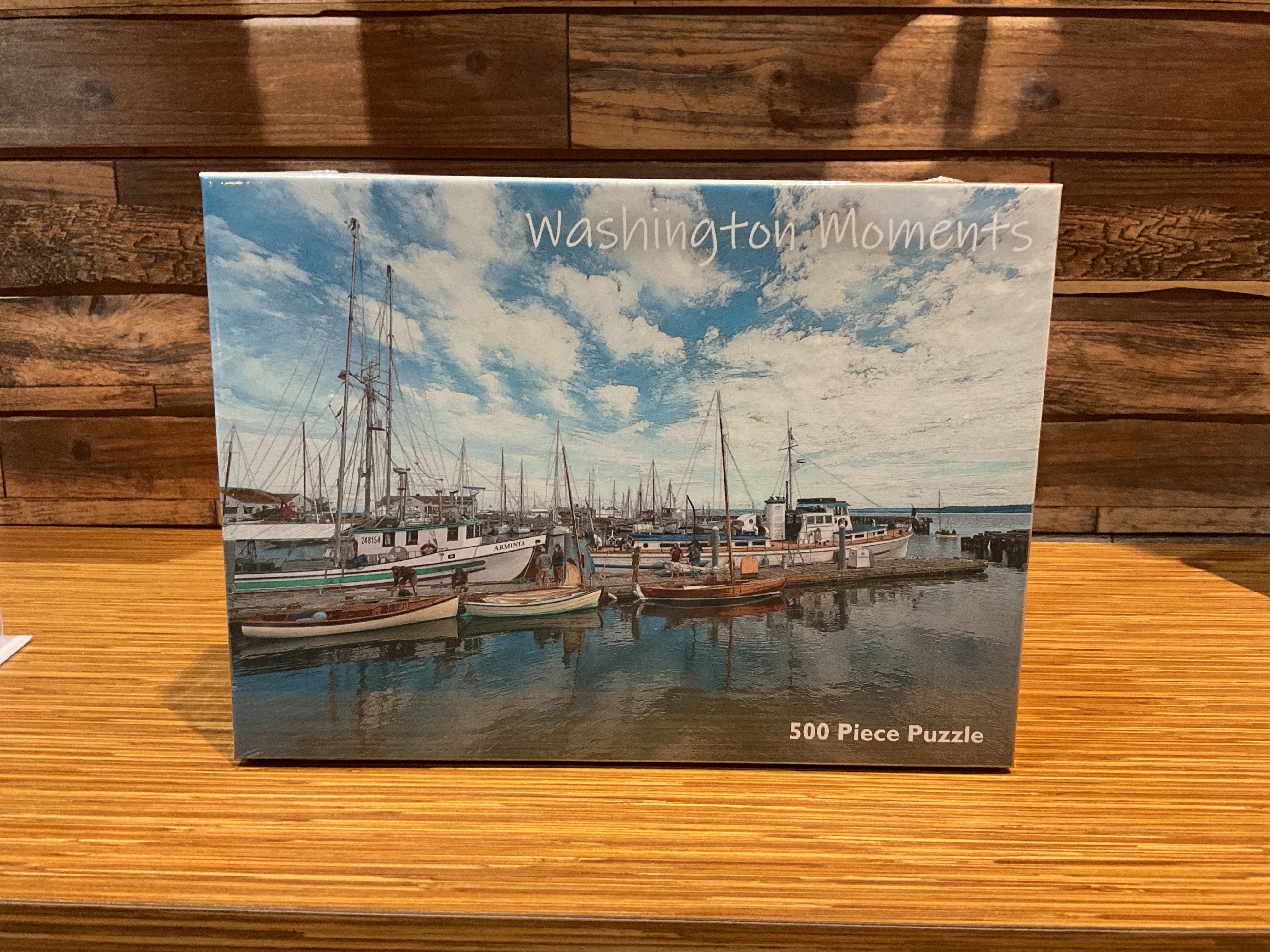 Wooden Boat Puzzle (500 piece)