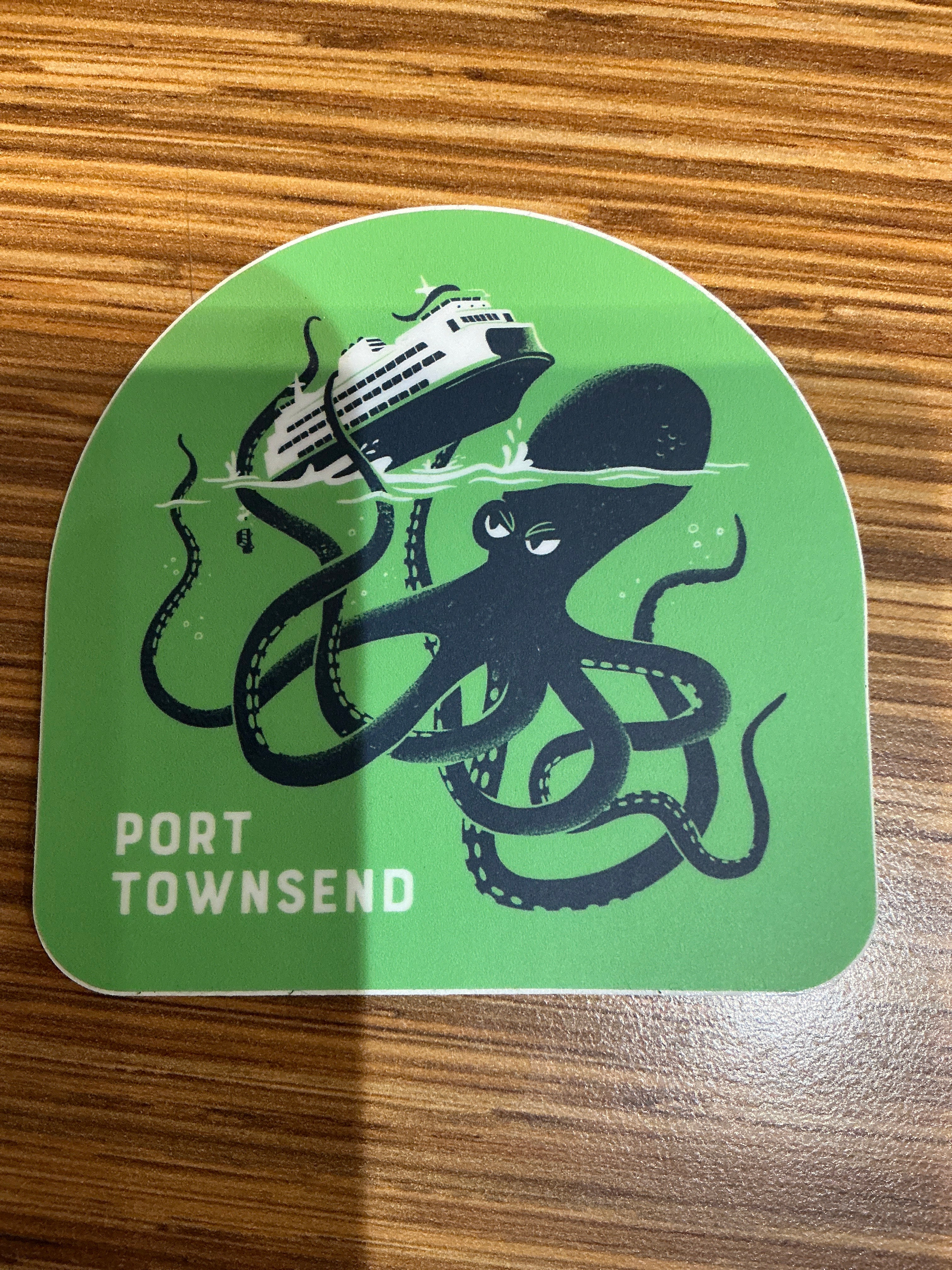 Port Townsend Kraken Ferry  Sticker