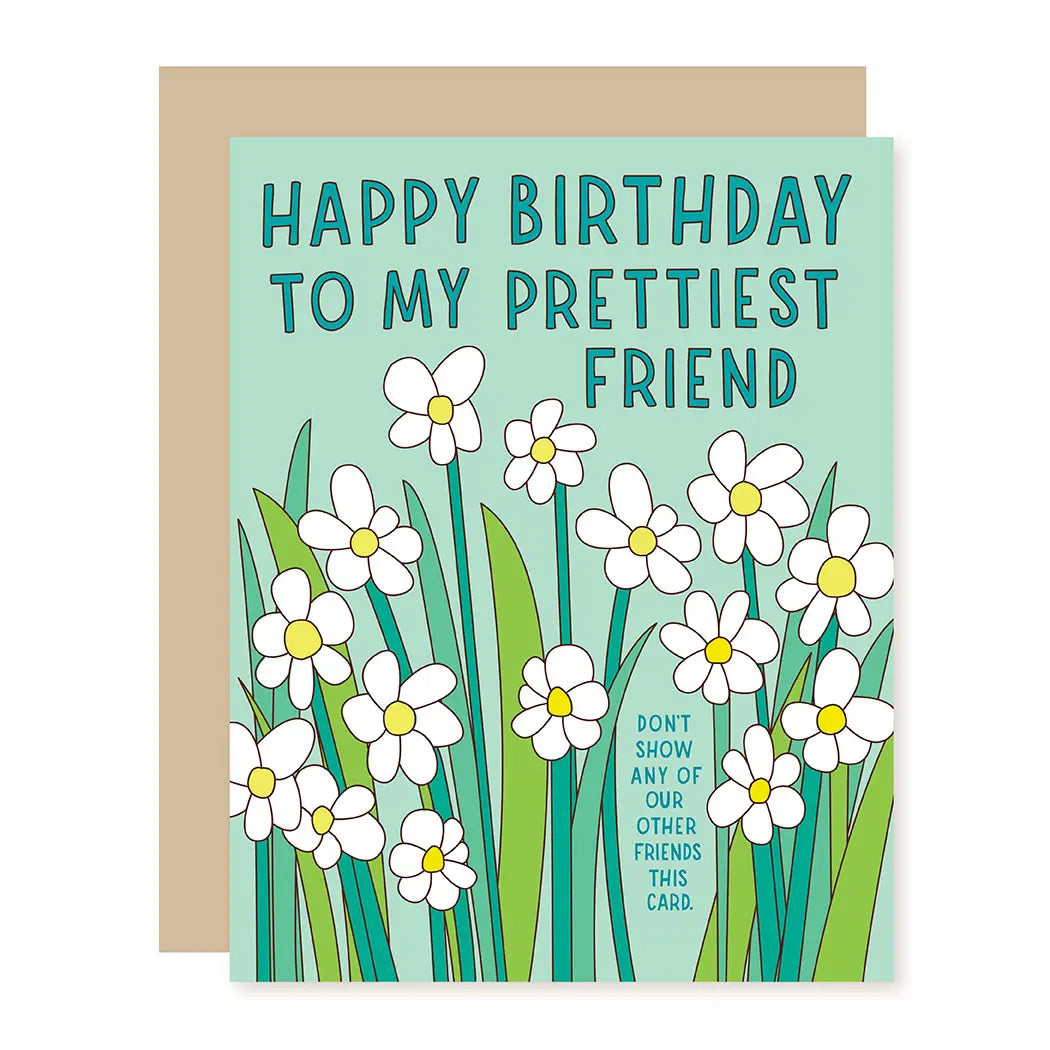 Daisies Birthday Card