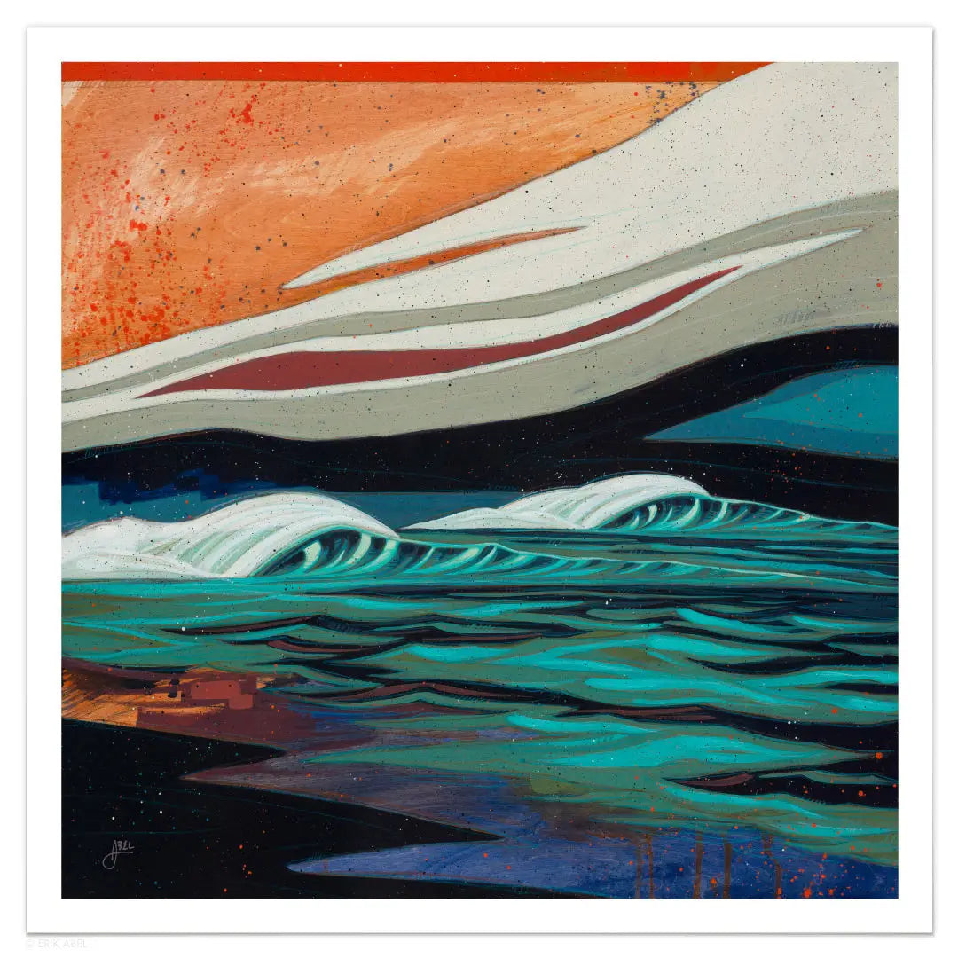 Dark Seas Art Print
