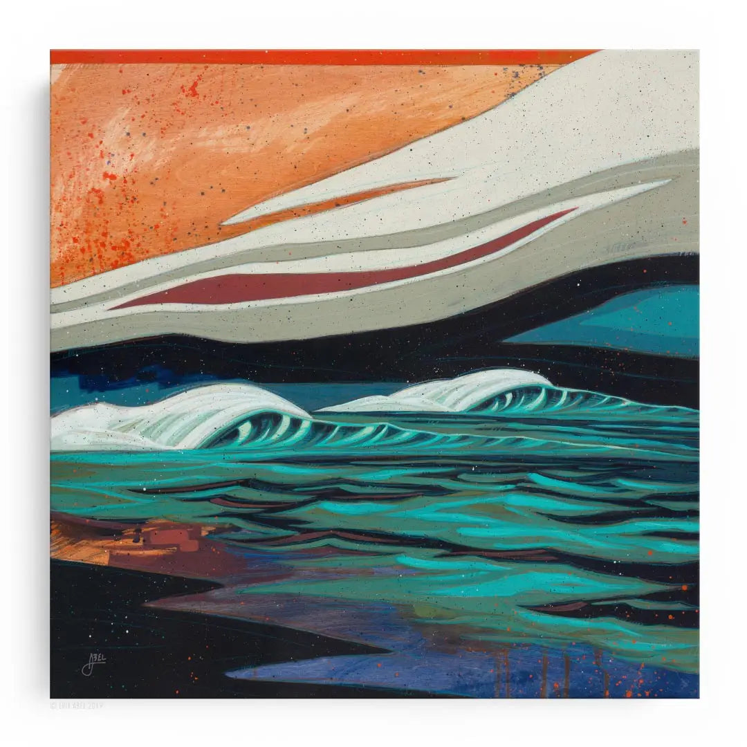 Dark Seas Art Print