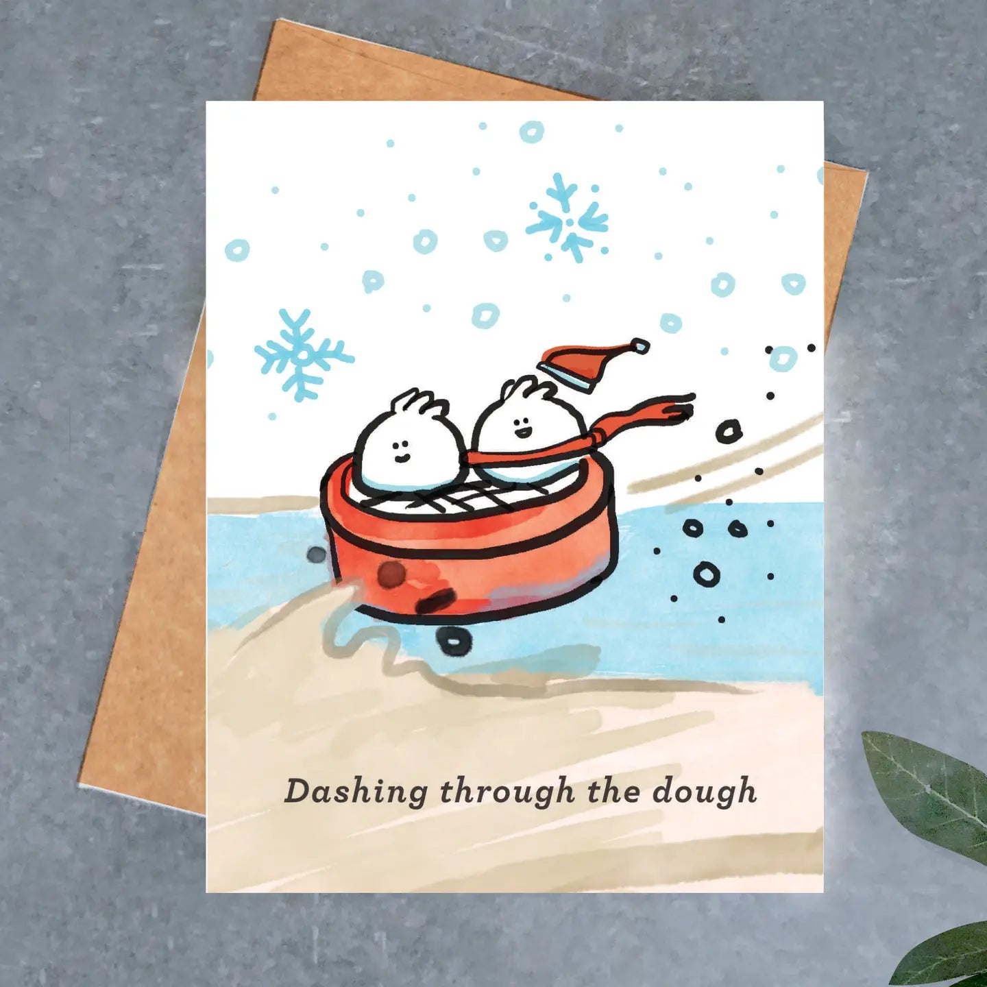 Dashing Dough Card