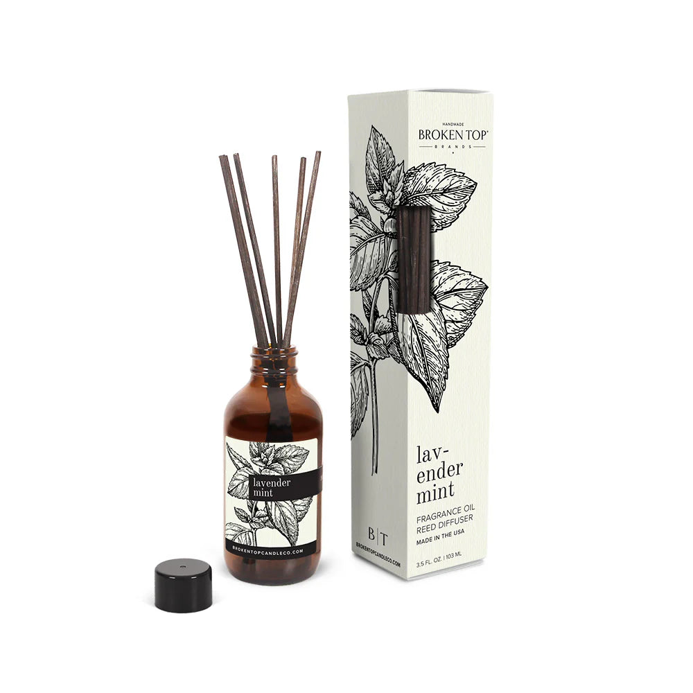 Lavender Mint Fragrance Oil Reed Diffuser