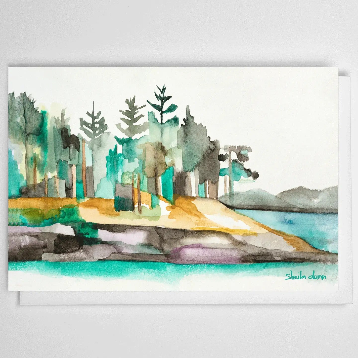 Doe Bay Greeting Card