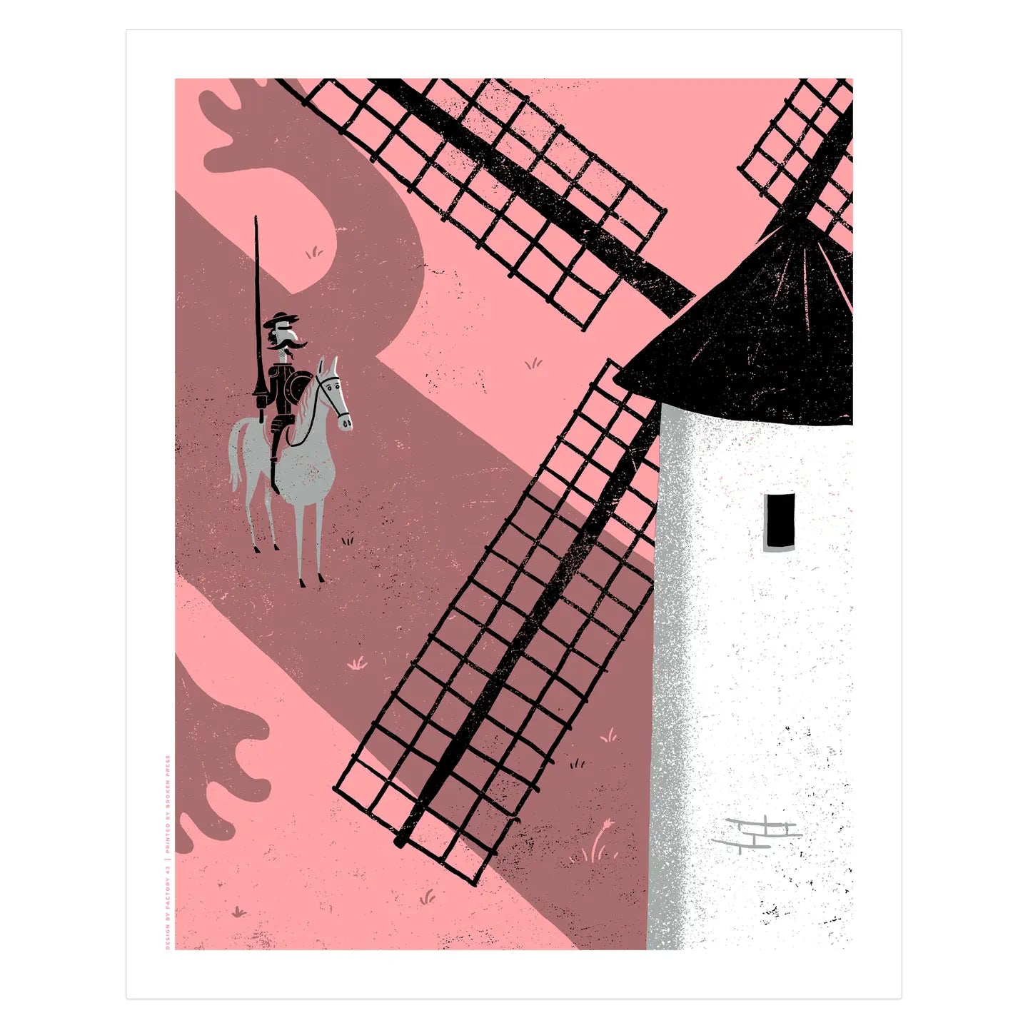 Don Quixote  Art Print