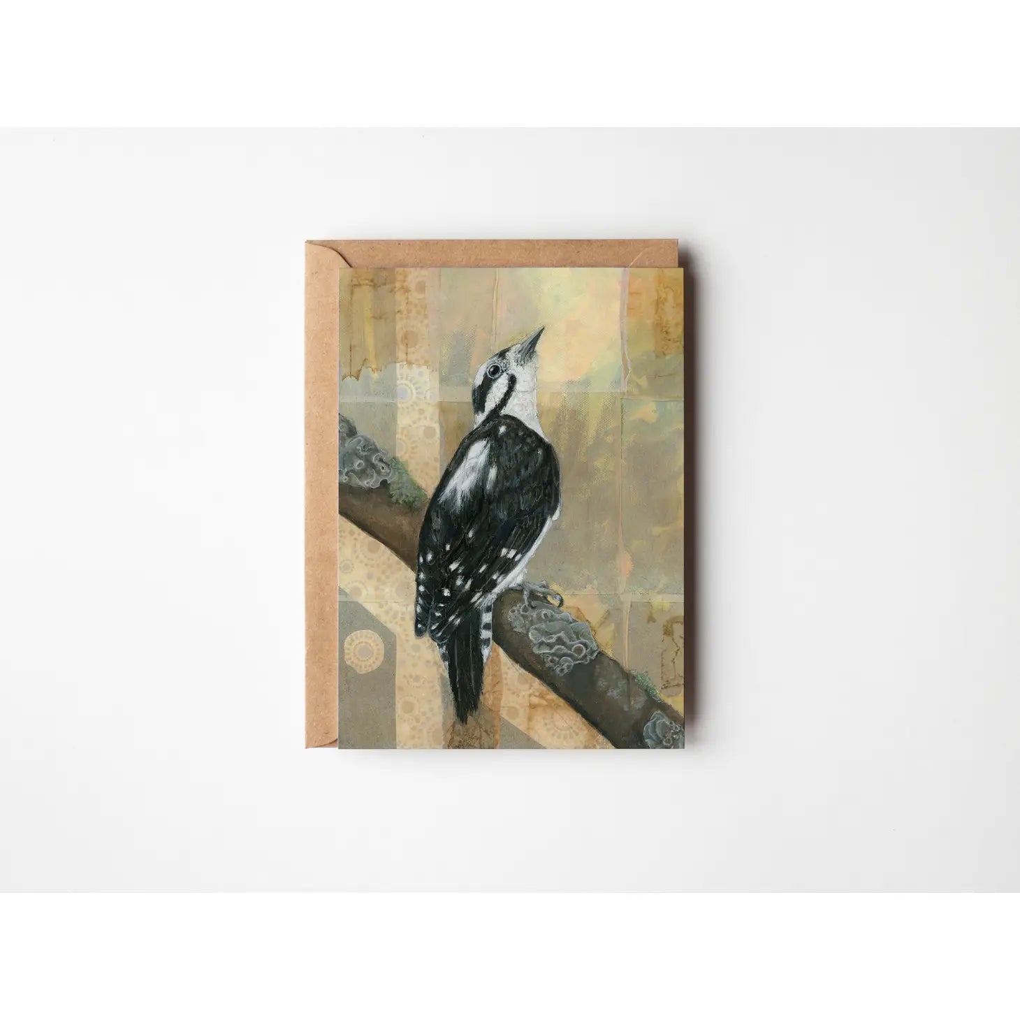 Downy Woodpecker 5x7 Greeting Card