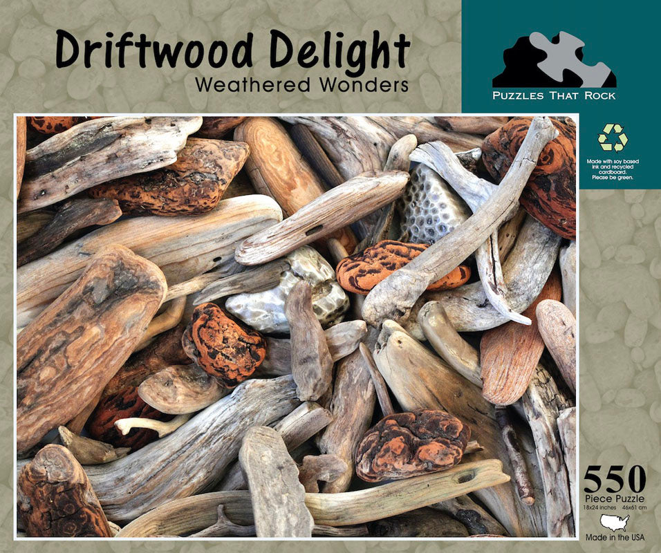 Driftwood Delight (550 Piece Puzzle)