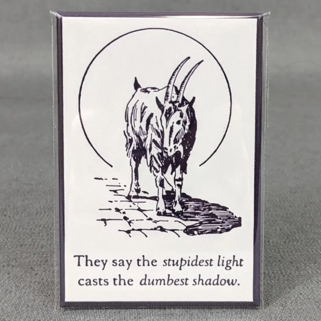 Dumbest Light Casts Stupidest Shadow | Absurd Goat Magnet