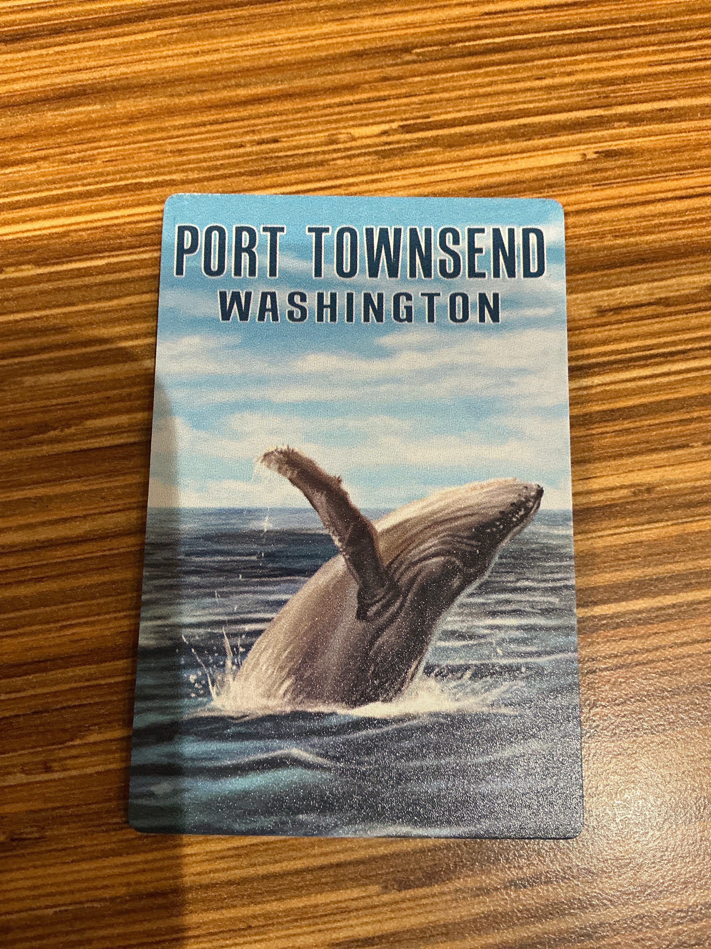 Port Townsend Jumping Humpback Magnet