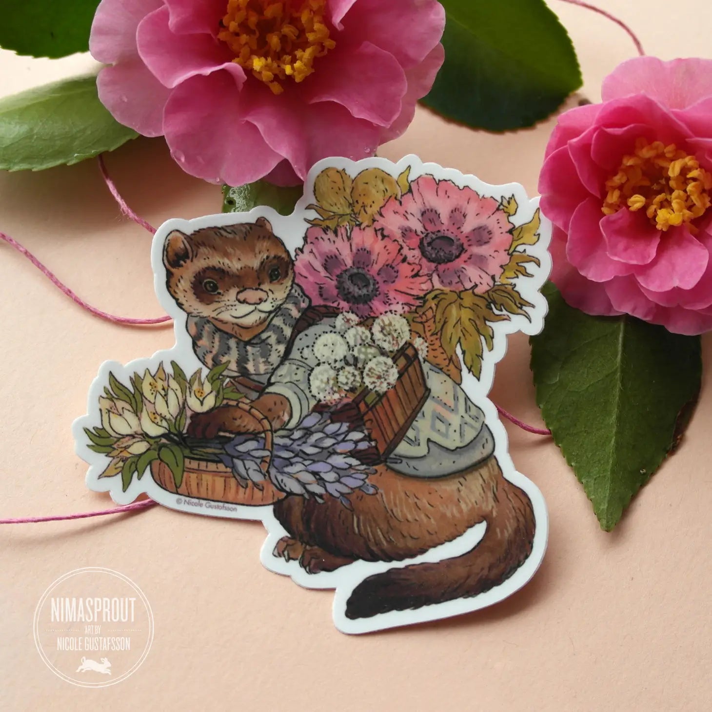 Ferret Sticker