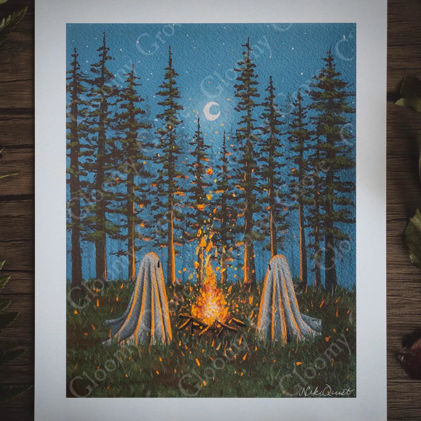 Gloomy Grove Fine Art Prints: 5 x 7