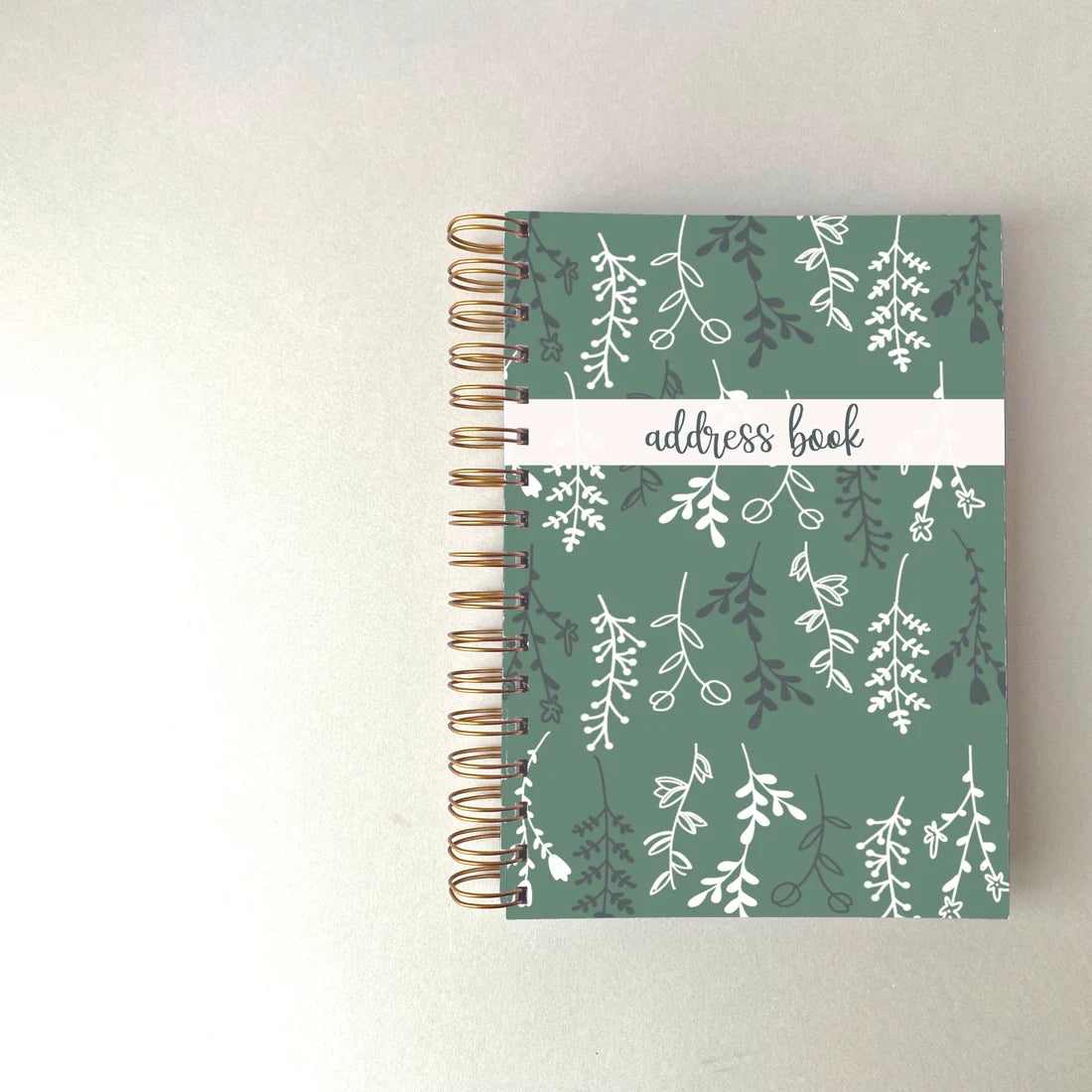 Address Book - Floral
