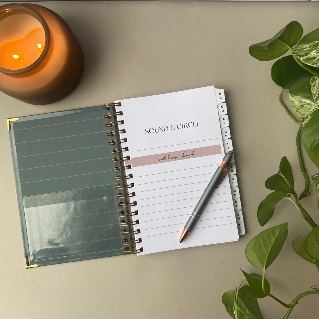 Address Book - Floral