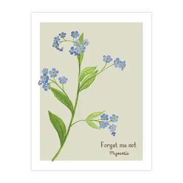 Forget Me Not Card