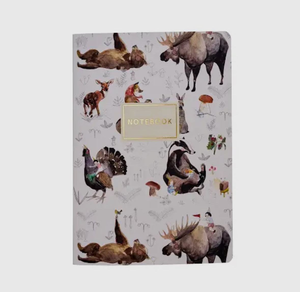 Forest Animals Small Notebook