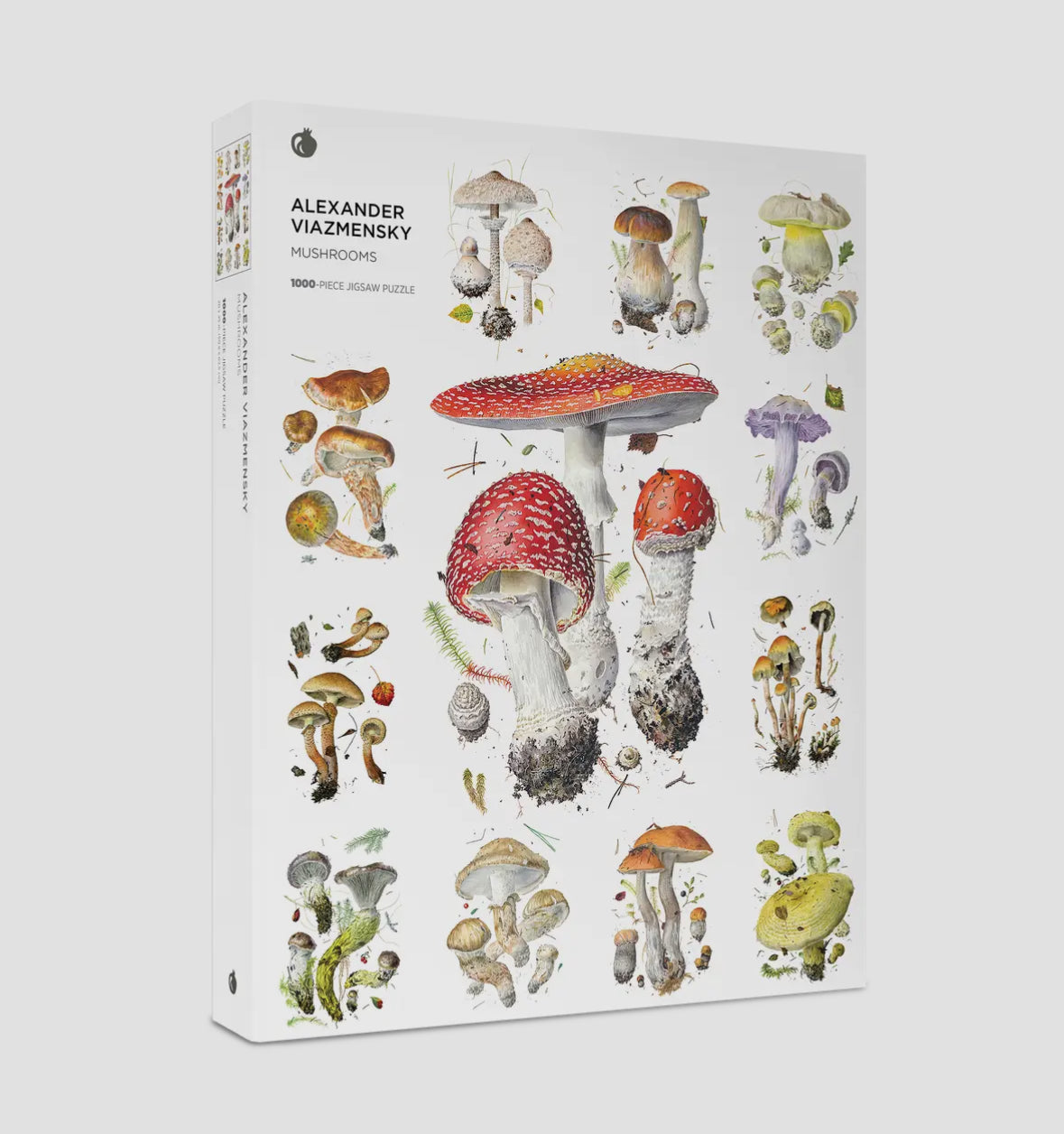 Alexander Viazmensky Mushroom 1,000 Piece Jigsaw Puzzle