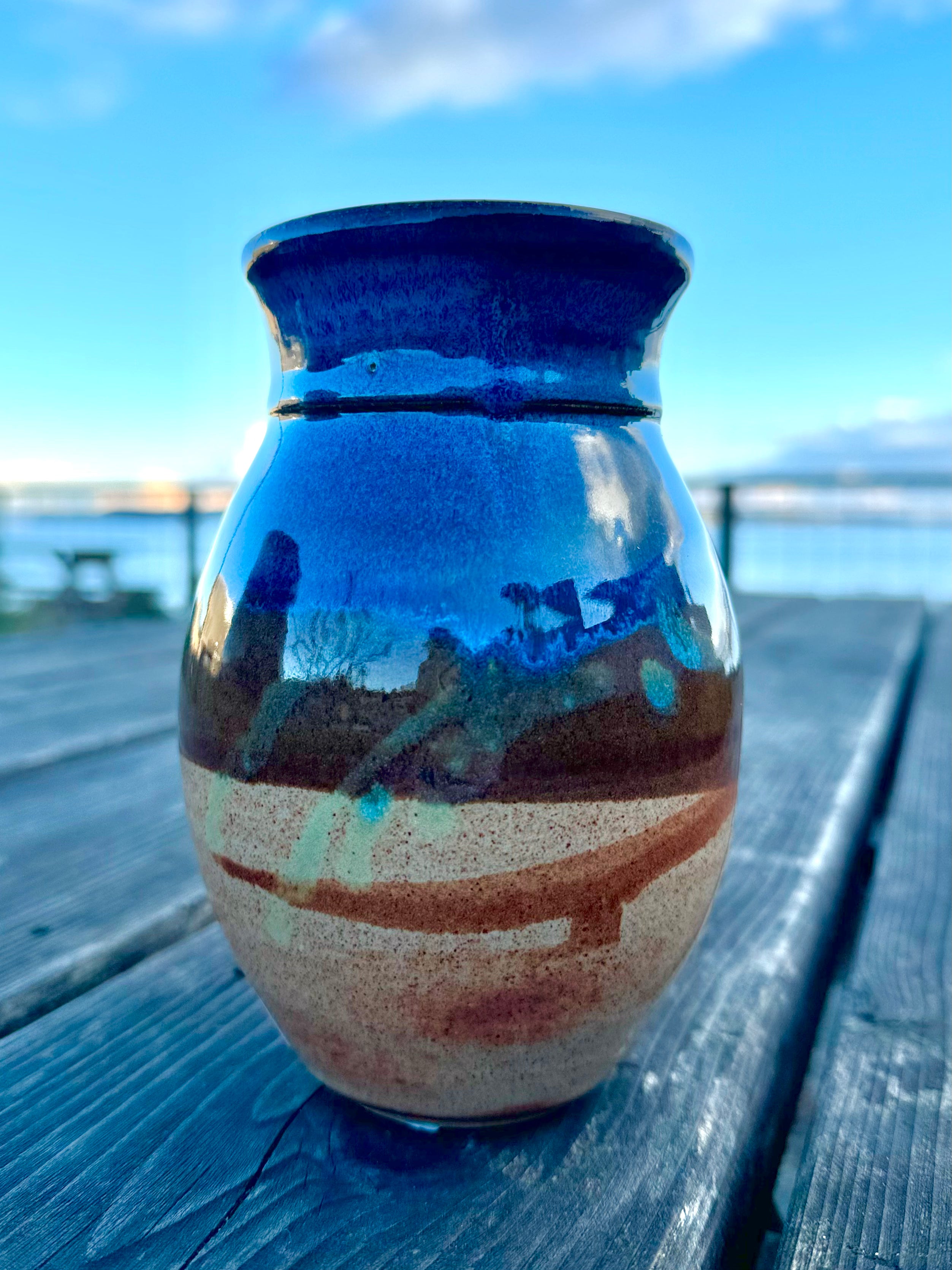 Wheel Thrown Vases by Barbara Goodfellow-Childs