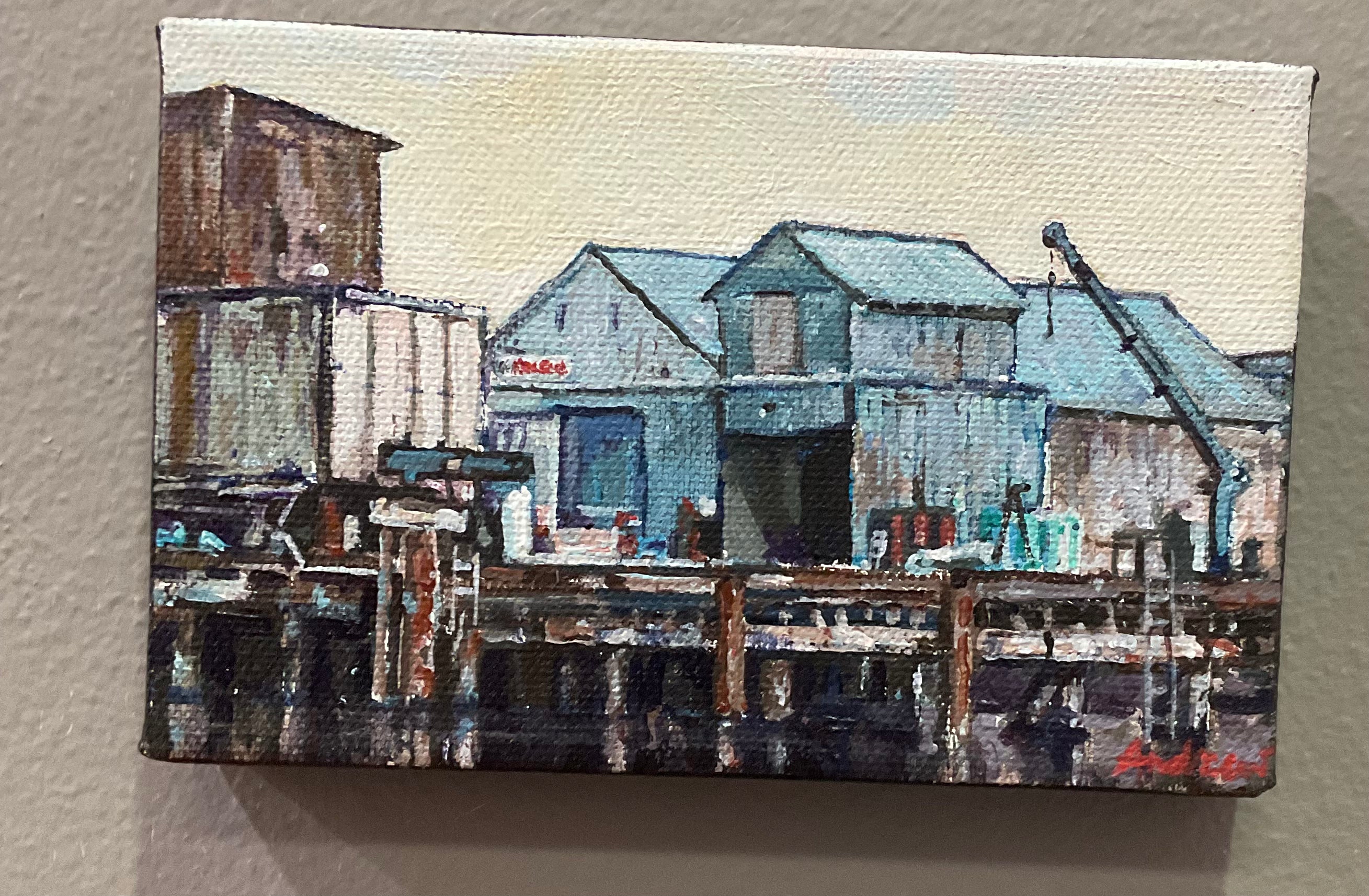 Historic Wharf by Andrew Sheldon