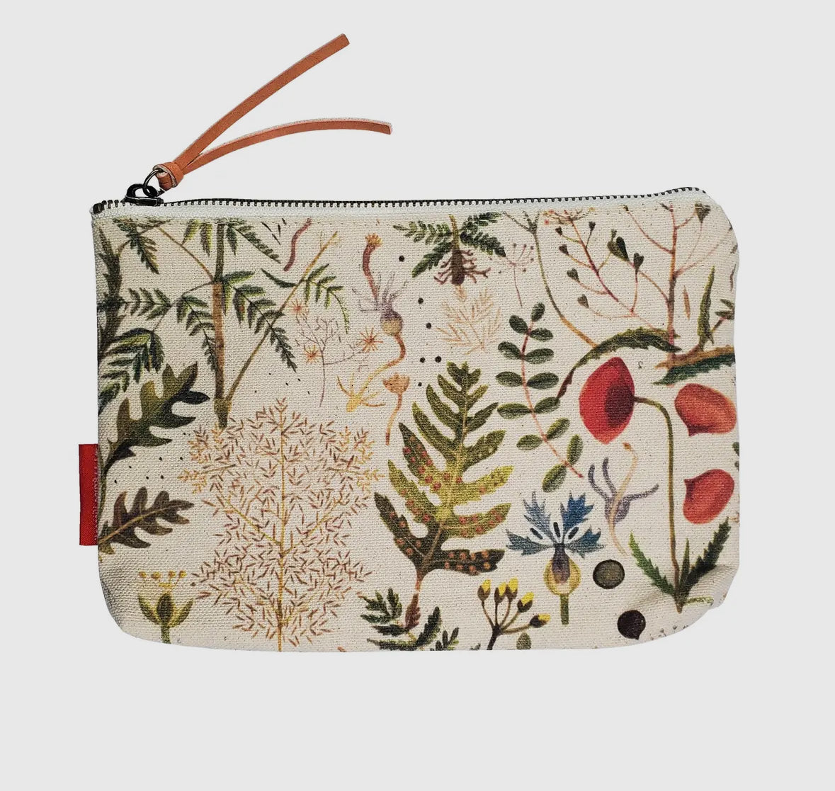 Greens and Flowers Pouch