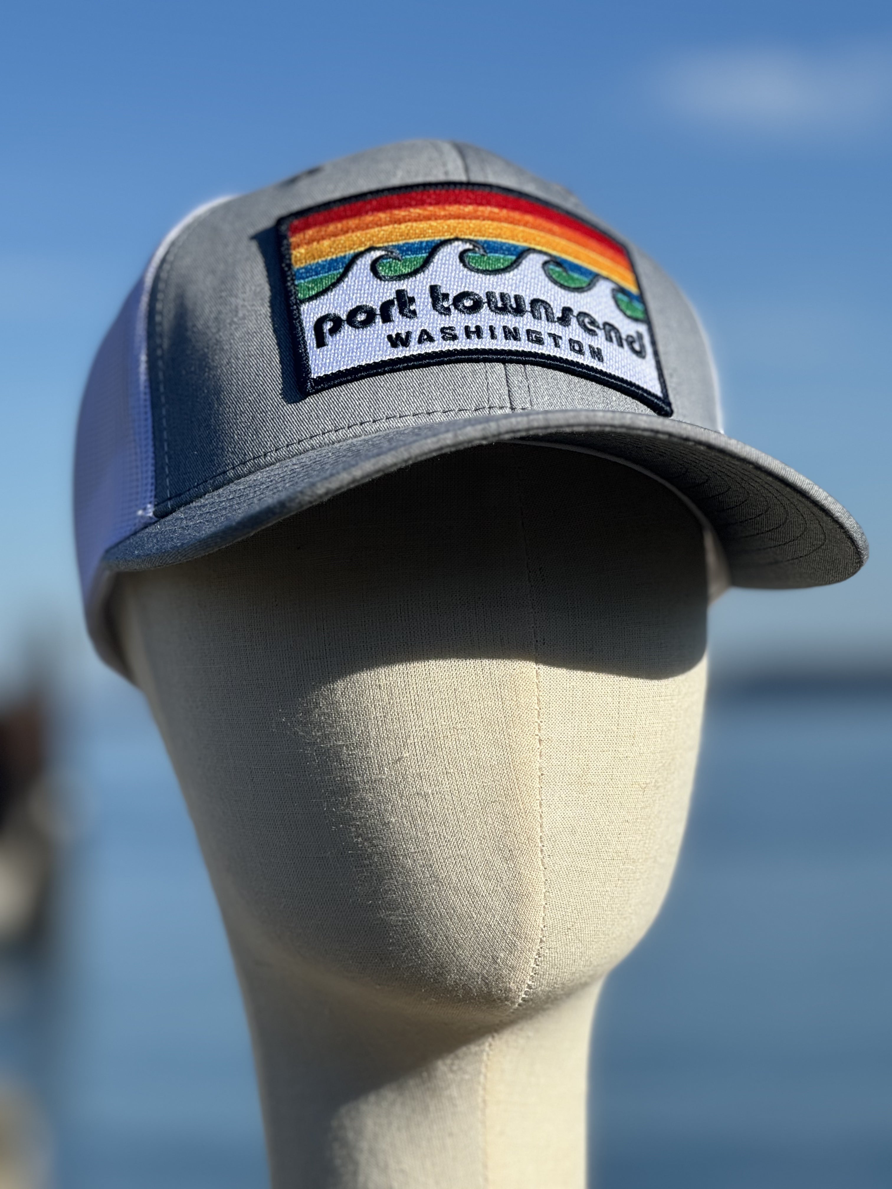 Port Townsend Waves and Stripes Trucker Cap