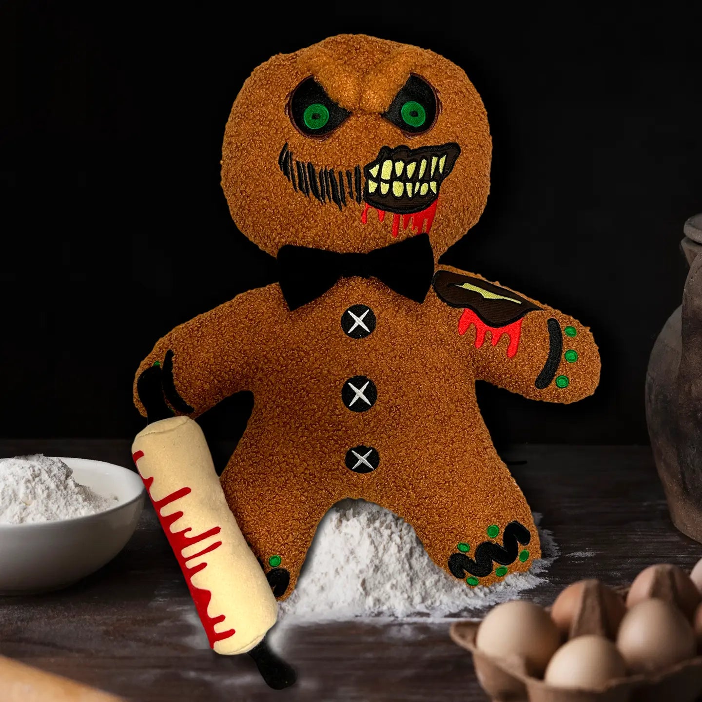 GingerDead Man Plush- Halloween - 18"