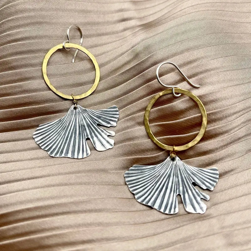 Ginkgo Earrings