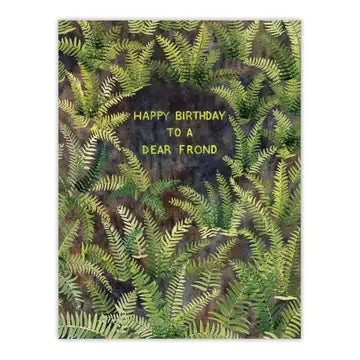 Happy Birthday to a Dear Frond Card