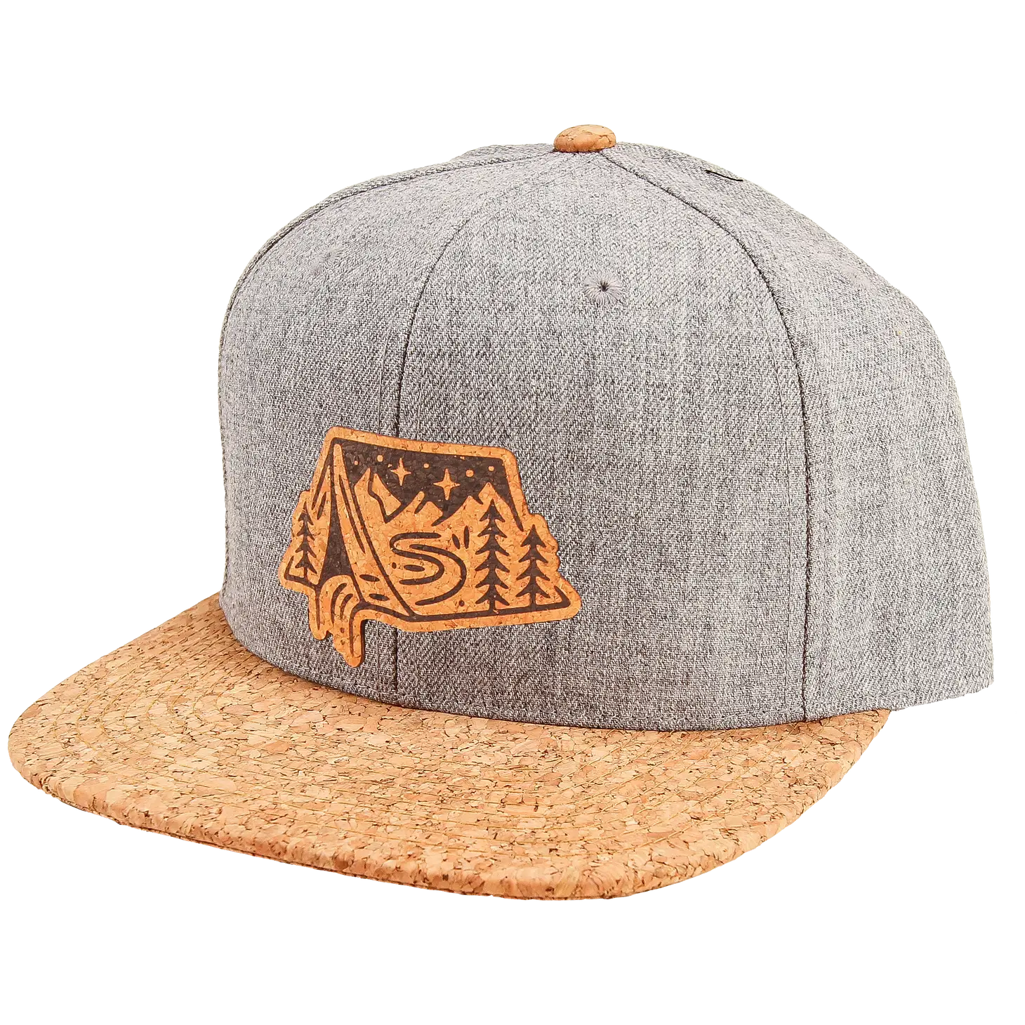 Camping in Tent Cork Hat