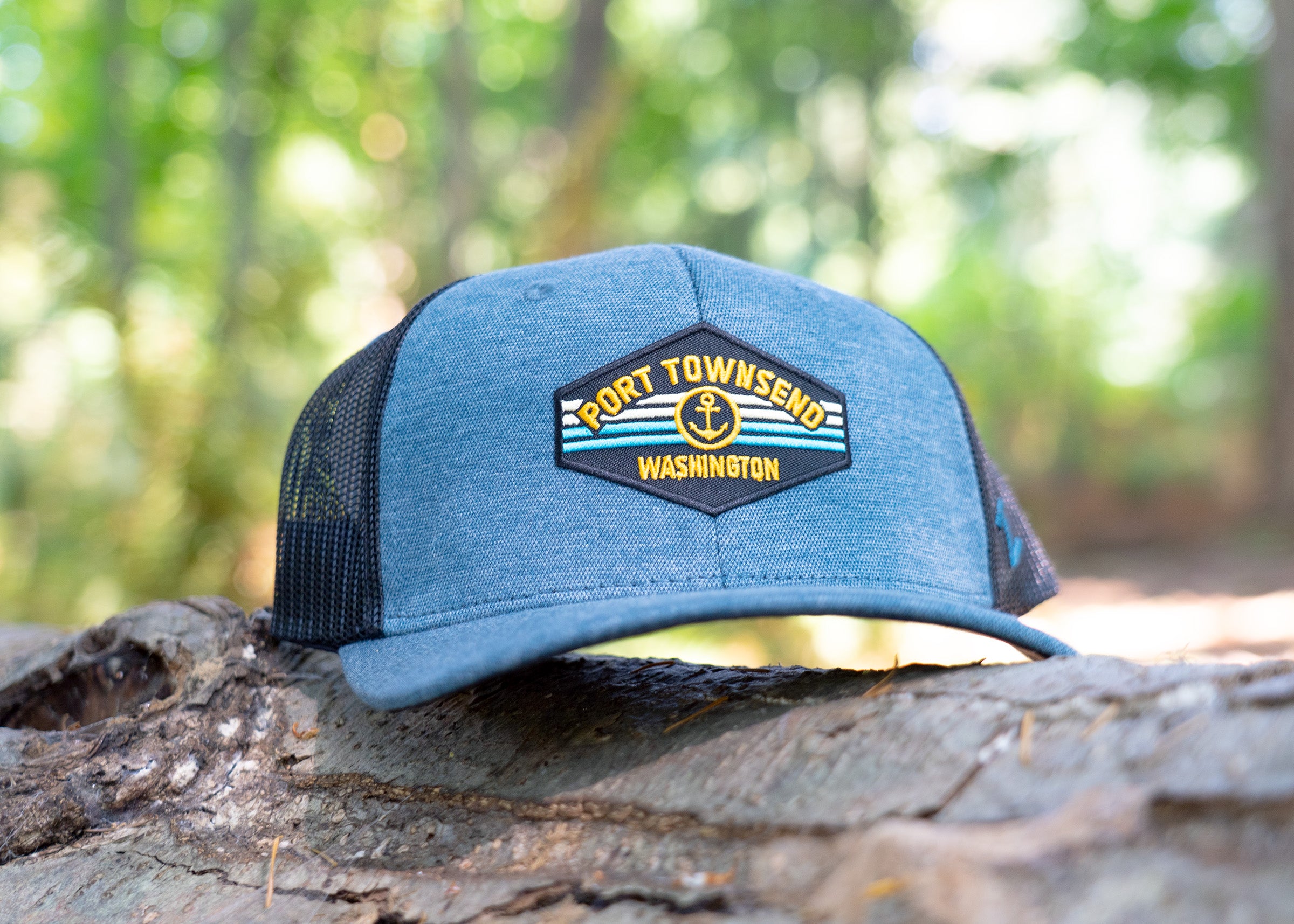Port Townsend Horizontal Anchor Embroidered Hat