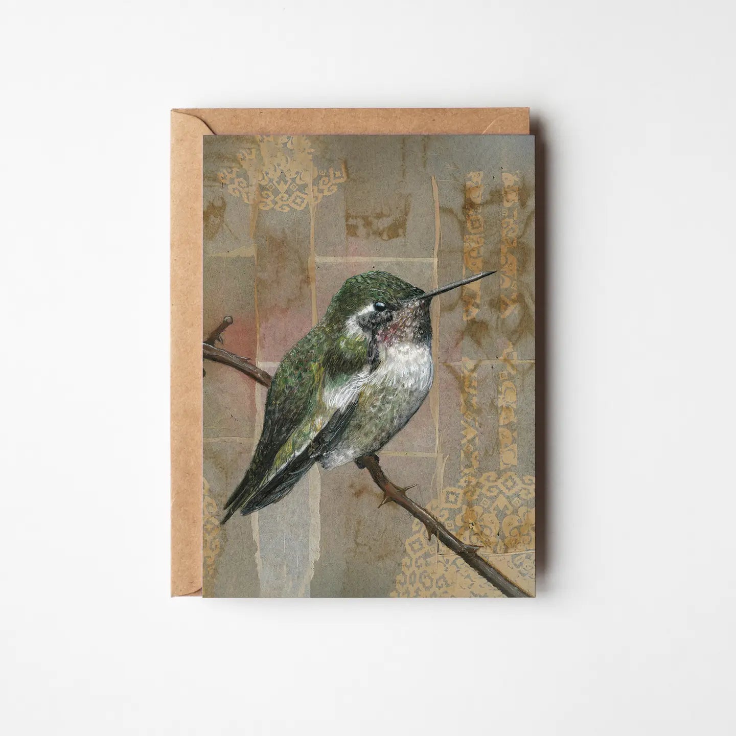 Anna's Hummingbird V Greeting Card