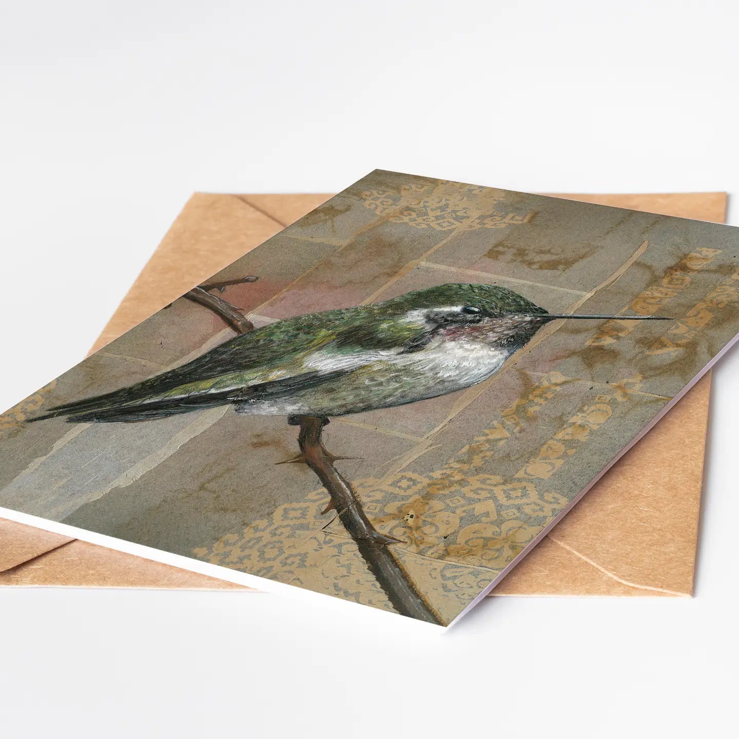 Anna's Hummingbird V Greeting Card