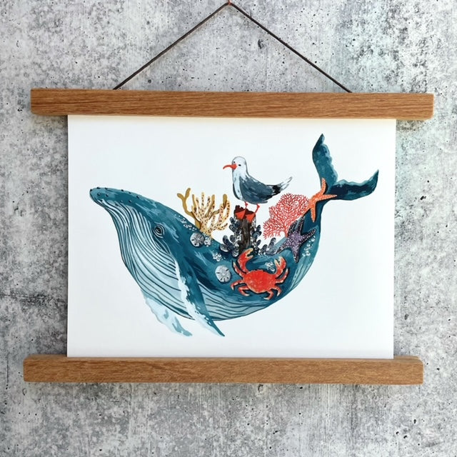 Humpback Whale Art Print