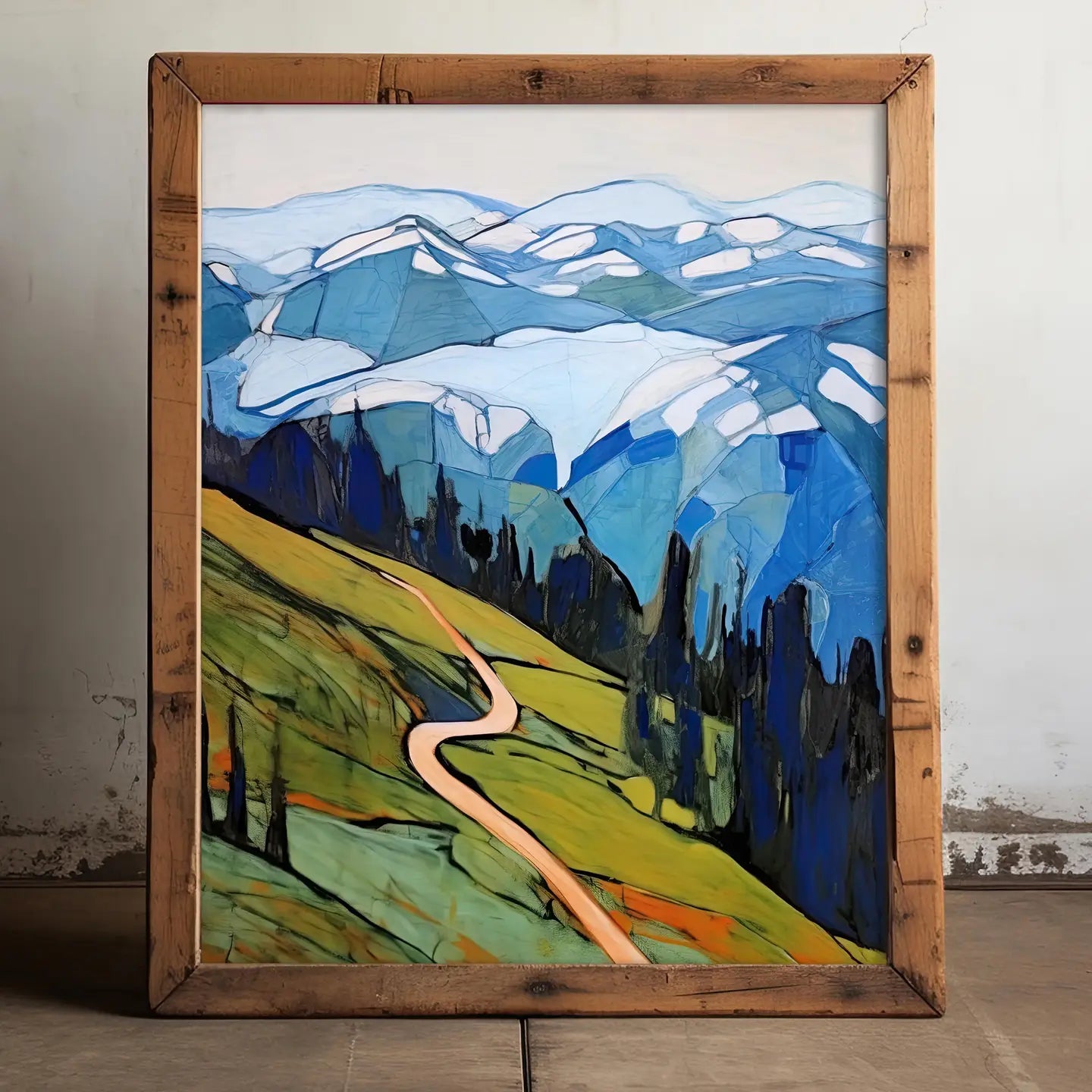 Hurricane Ridge Art Print