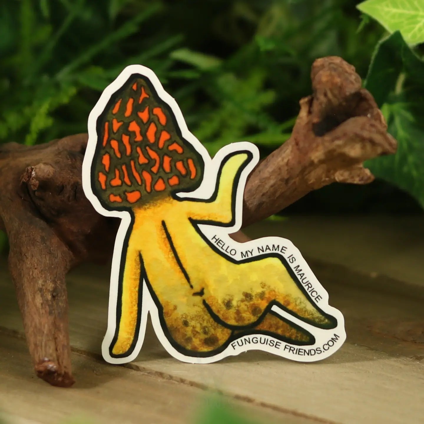 Vinyl Funguise® Sticker - Maurice