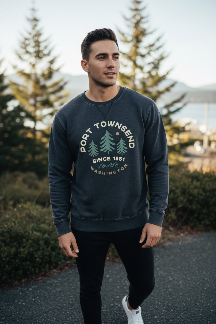 Port Townsend Circuit Weathered Unisex Crew