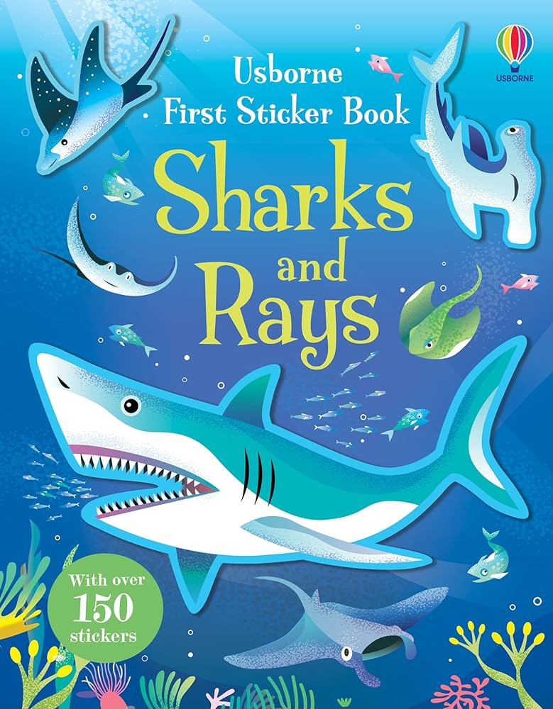 The First Sticker Book Sharks and Rays