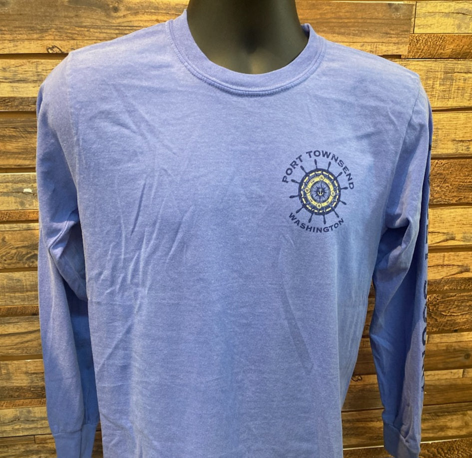 Port Townsend Harbormaster Long Sleeve Shirt - Flo Blue