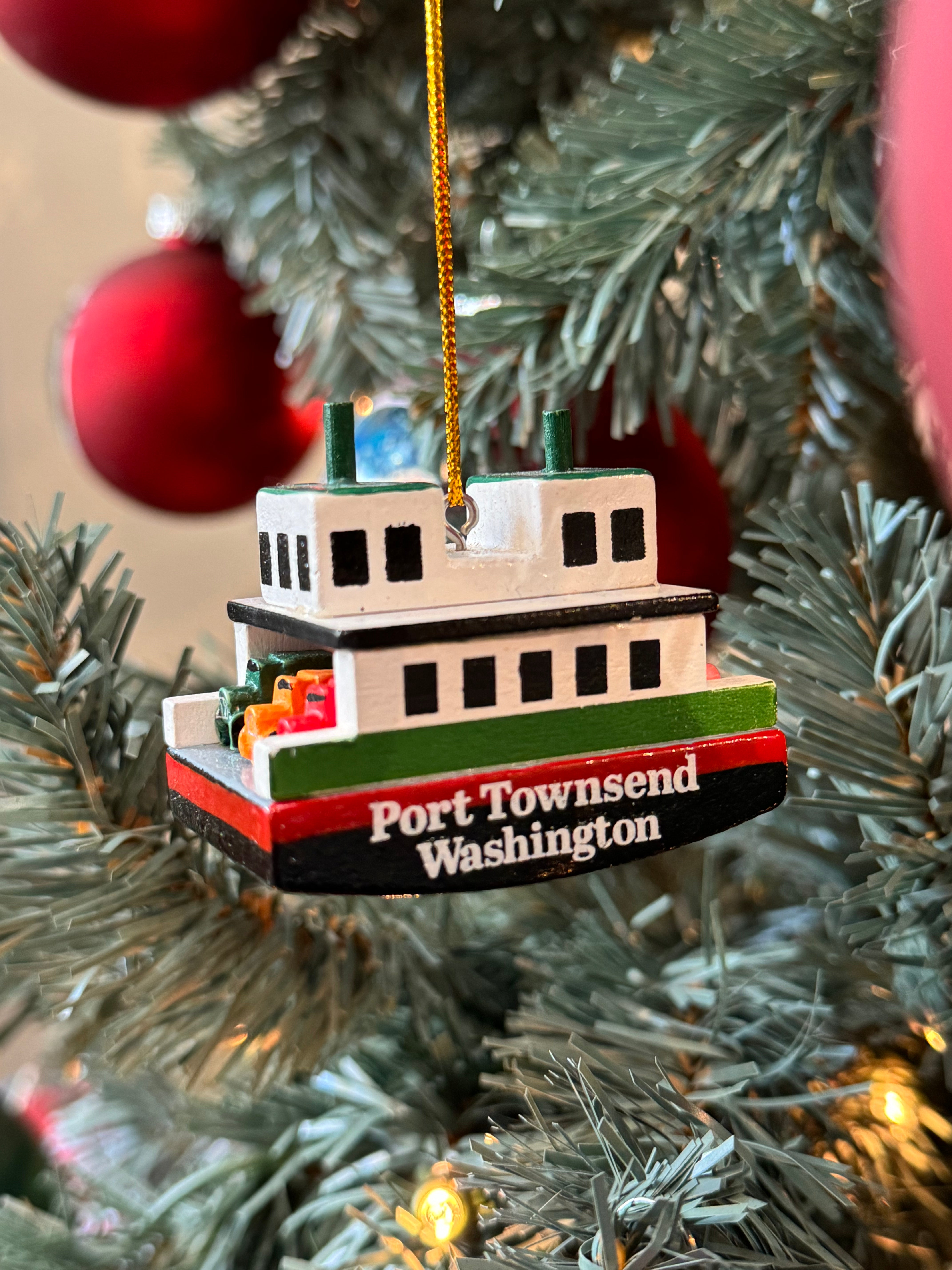 Port Townsend Ferry Boat Ornament