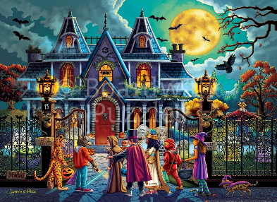 Haunted House Personal PUZZLE - 210 Piece