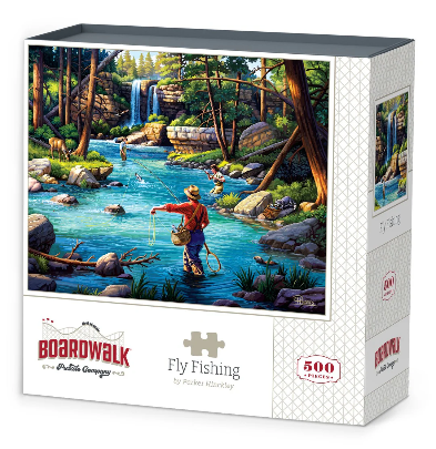 Fly Fishing Boardwalk Personal Puzzle