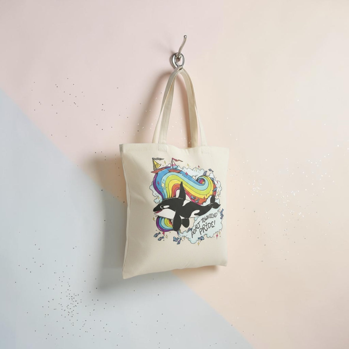 2026 Port Townsend Pride Orca Tote
