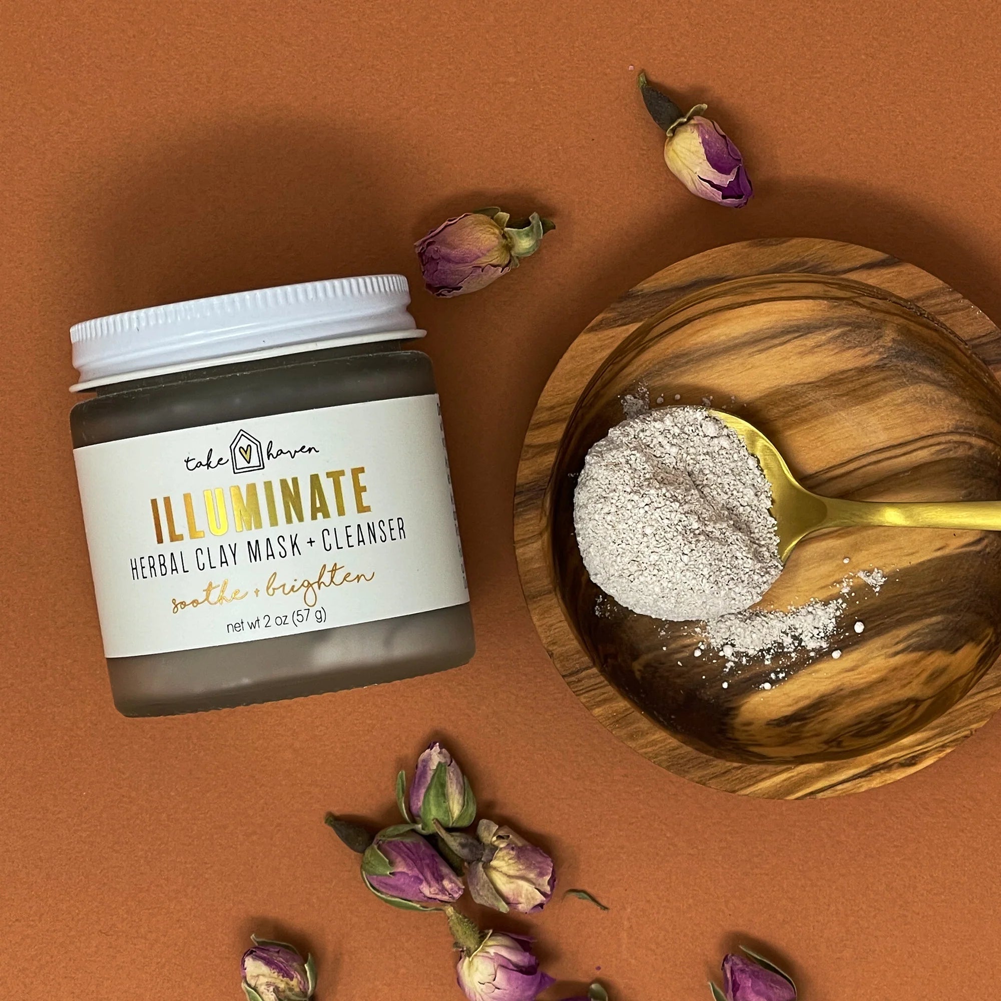 Illuminate Herbal Clay Face Mask