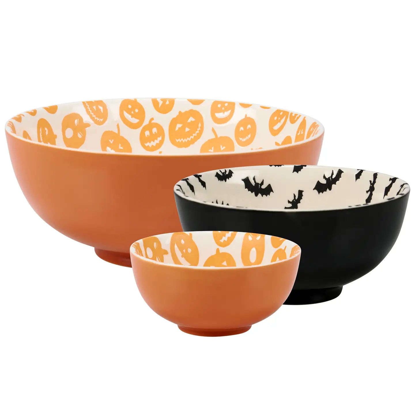 Jack O'Lantern Bowl Set