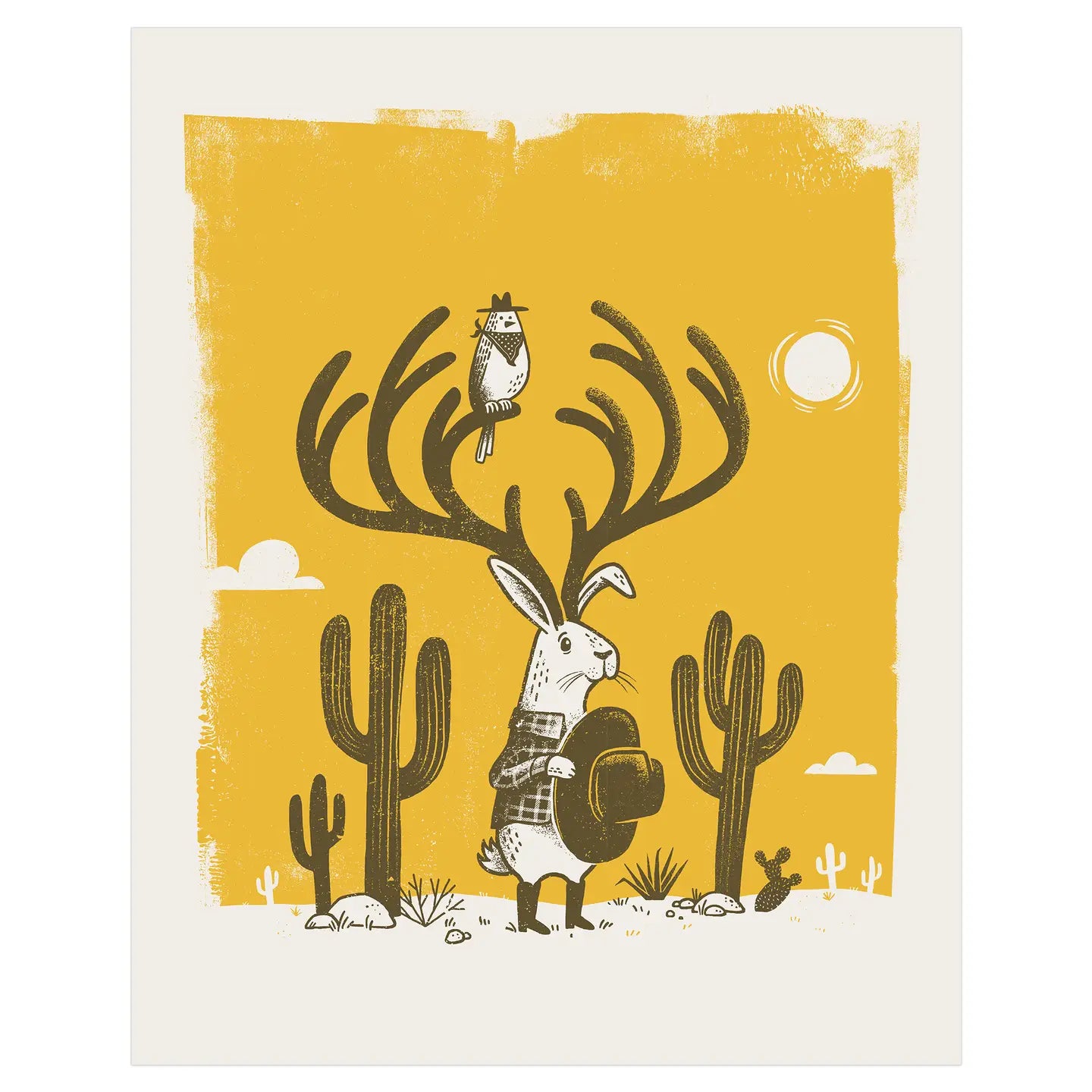 Jackalope Art Print