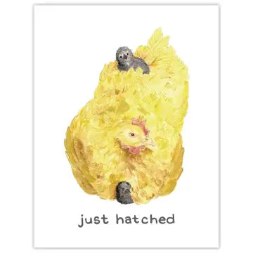 Just Hatched- New Baby Card