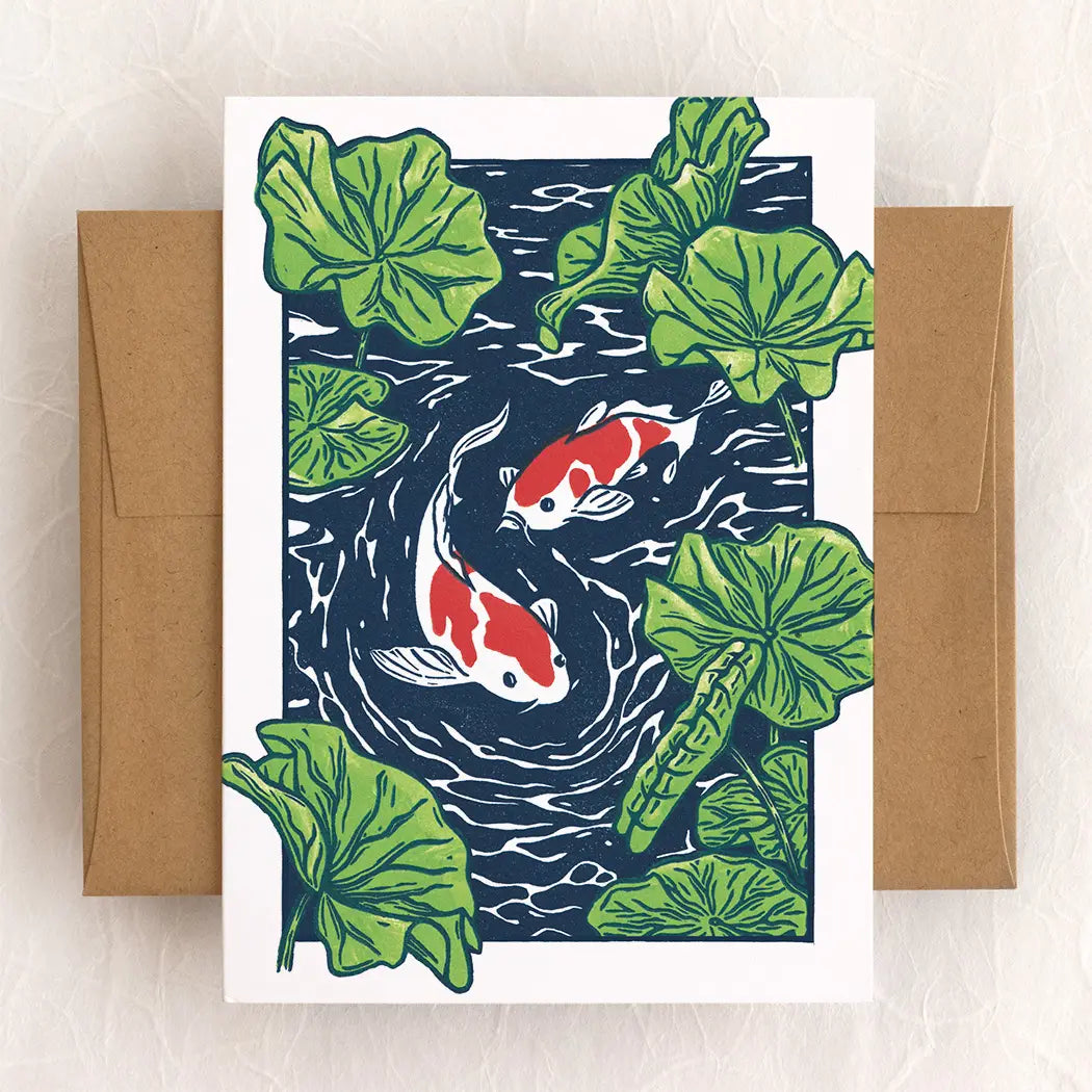 Koi Pond - Card