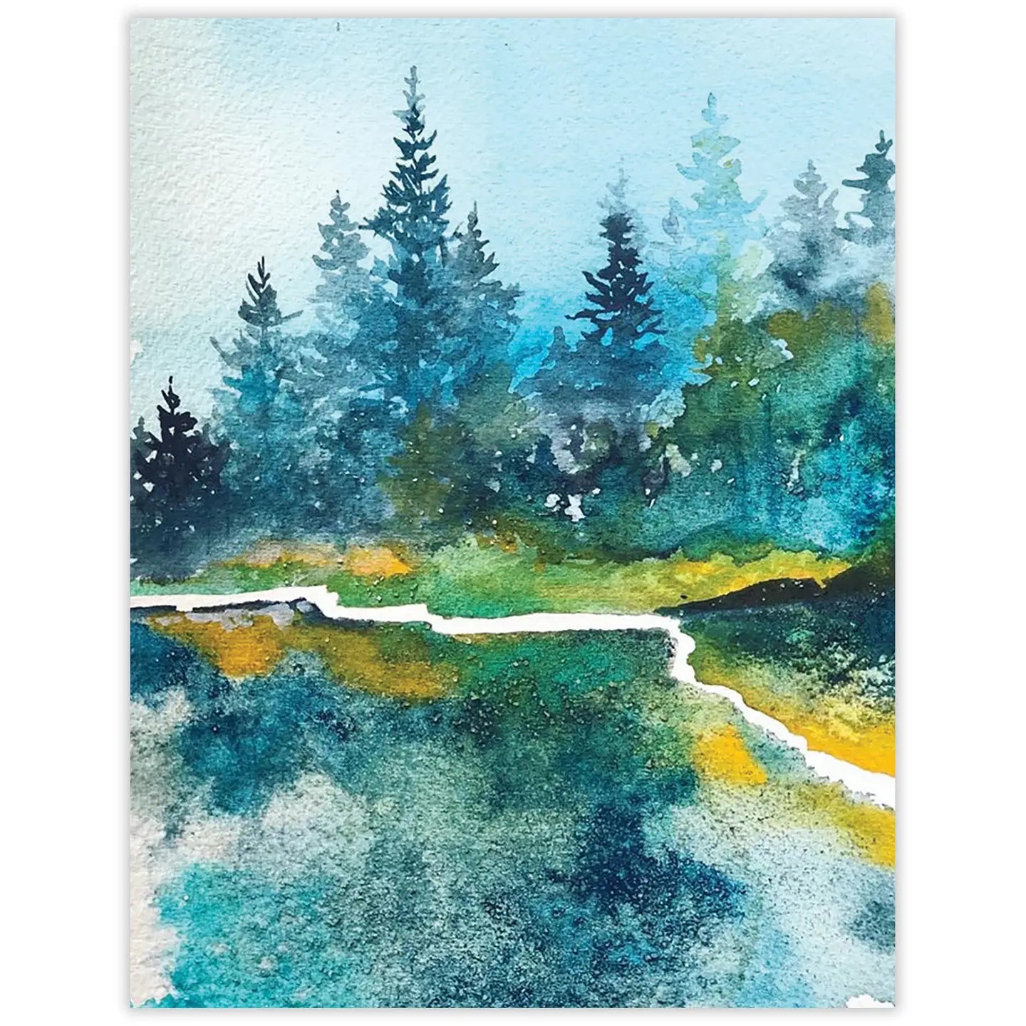 Lakeshore Forest Card